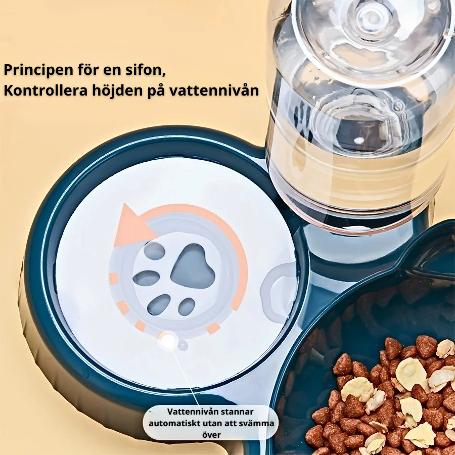 MATSKÅL MED VATTENAUTOMAT
